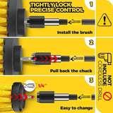 Holikme 8 Piece Drill Brush