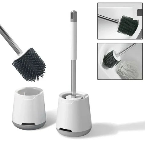 Soft Silicone Bristle Toilet Brush